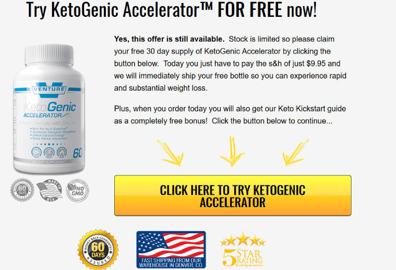 Illustration for article titled Ketogenic Accelerator: No.1 Weight Loss Pills read Scam Before Buy!